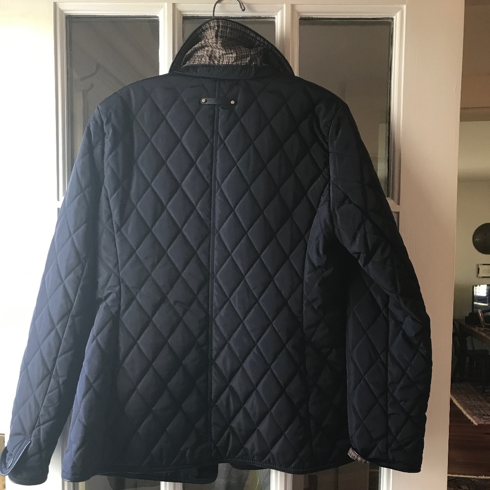 NAVY BLUE RALPH LAUREN QUILTED JACKET - Picture 3 of 6